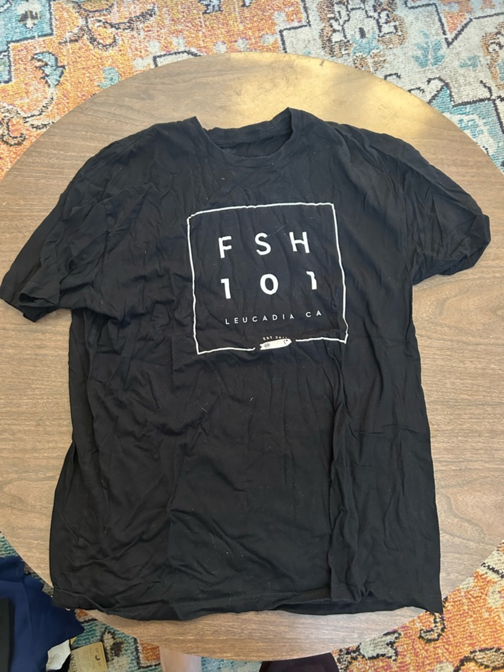FSH 101 Black Graphic Tee